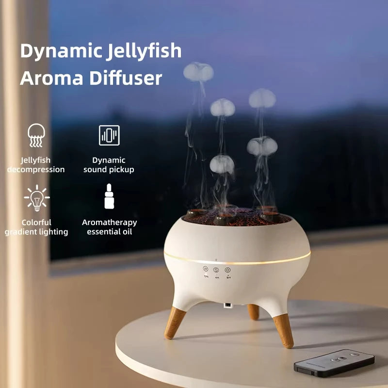 Flame Aroma Diffuser 250ML – Humidifier & Fragrance Diffuser for Home